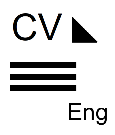 CV English logo