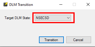 RFP DLM Transition to NSECSD